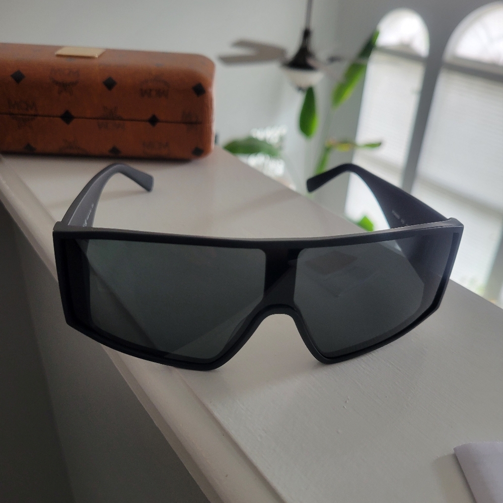 MCM Black Shield Sunglasses